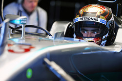 Pascal Wehrlein, pilote d'essais Mercedes AMG F1 W05 Hybrid