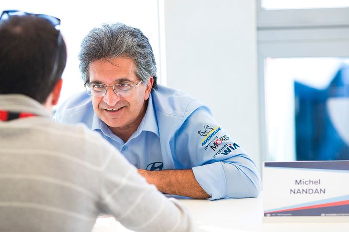 Michel Nandan, directeur de Hyundai Motorsport