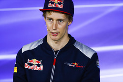 Brendon Hartley, Scuderia Toro Rosso, in the press conference