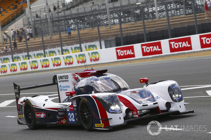 #32 United Autosports Ligier JSP217 Gibson: Juan Pablo Montoya