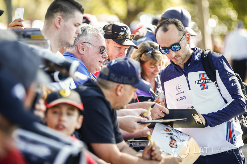 Robert Kubica, Williams Martini Racing