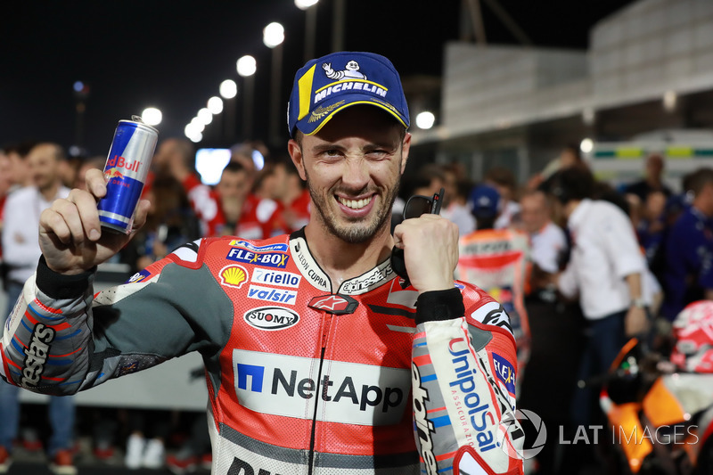 MotoGP Qatar: Andrea Dovizioso, Ducati Team