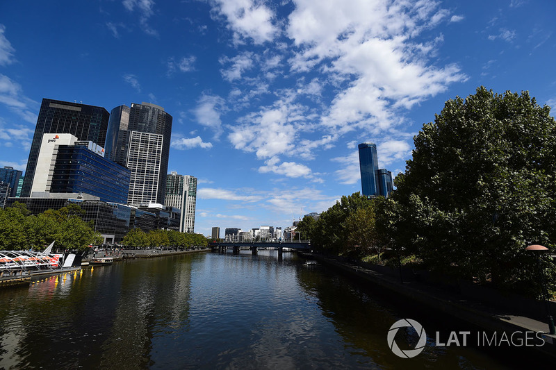 Una vista di Melbourne