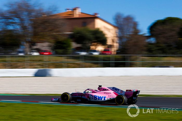  Sergio Perez, Force India VJM11  
