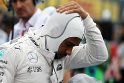 Lewis Hamilton, Mercedes AMG F1 sur la grille