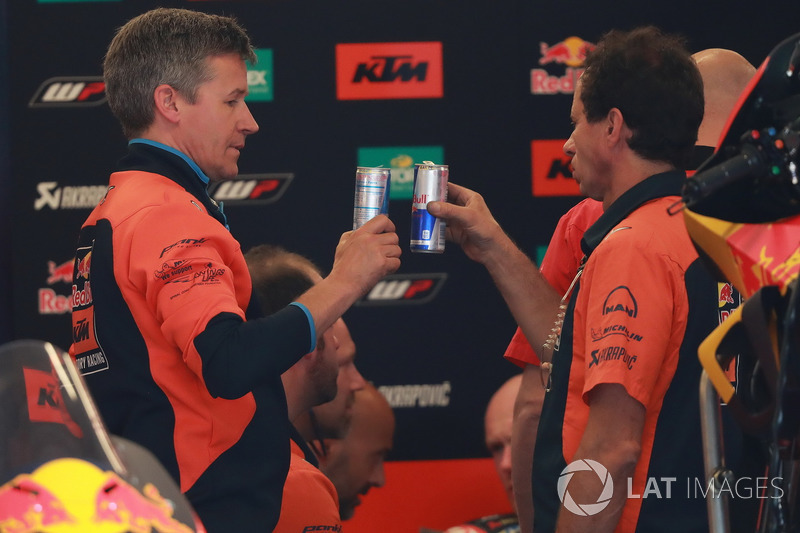 Team member of Red Bull KTM Factory Racing
