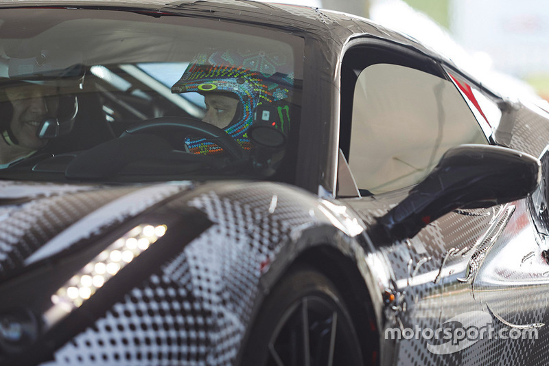 Валентино Росси, Ferrari 488 Pista