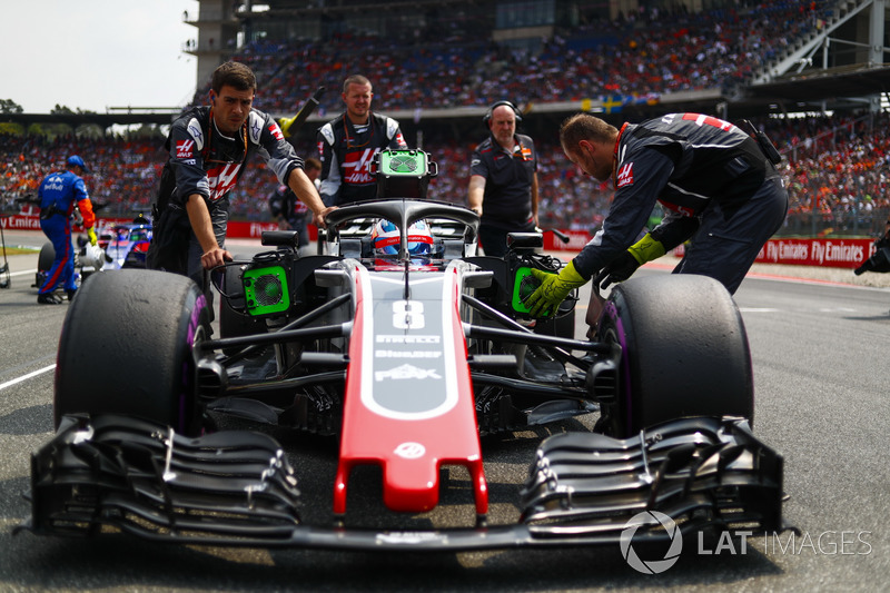 Romain Grosjean, Haas F1 Team VF-18