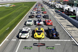 Gruppenfoto: Autos für die 24h Daytona 2018