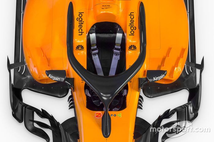 McLaren MCL33 detalle del halo