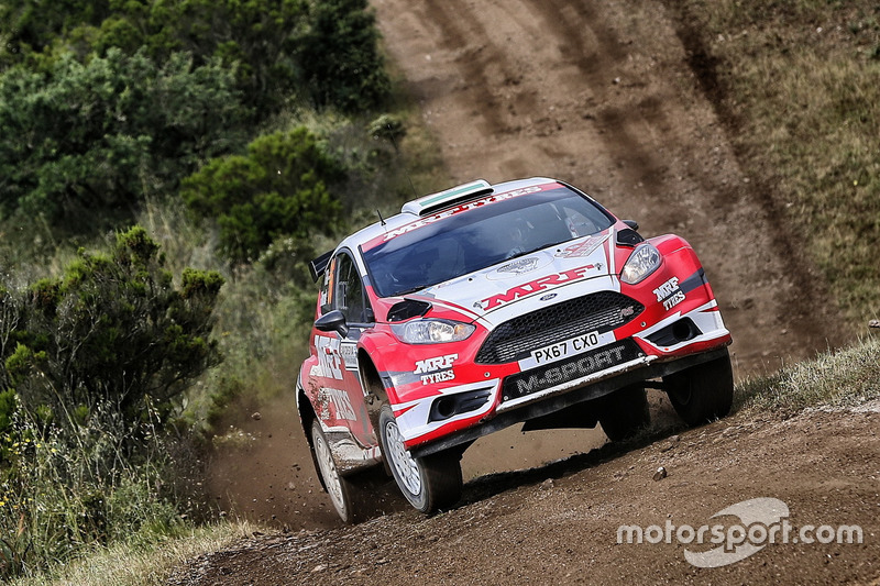 Gaurav Gill, Glenn McNeall, Team MRF Tyres Ford Fiesta R5