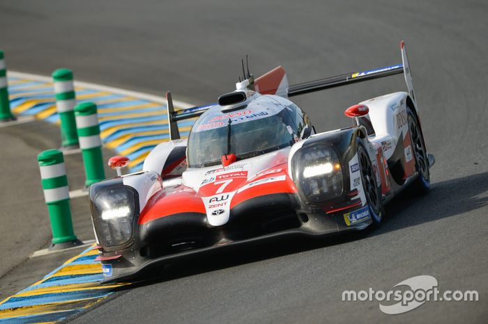 #7 Toyota Gazoo Racing Toyota TS050: Mike Conway, Kamui Kobayashi, Jose Maria Lopez, Fernando Alonso, Anthony Davidson