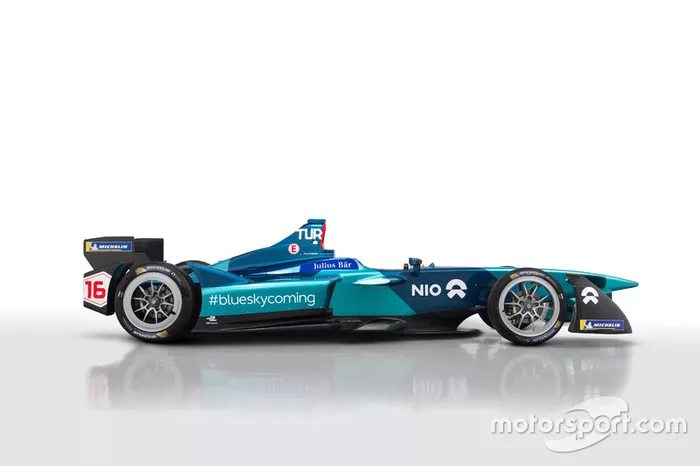 2017/18 auto van NIO Formule E-team