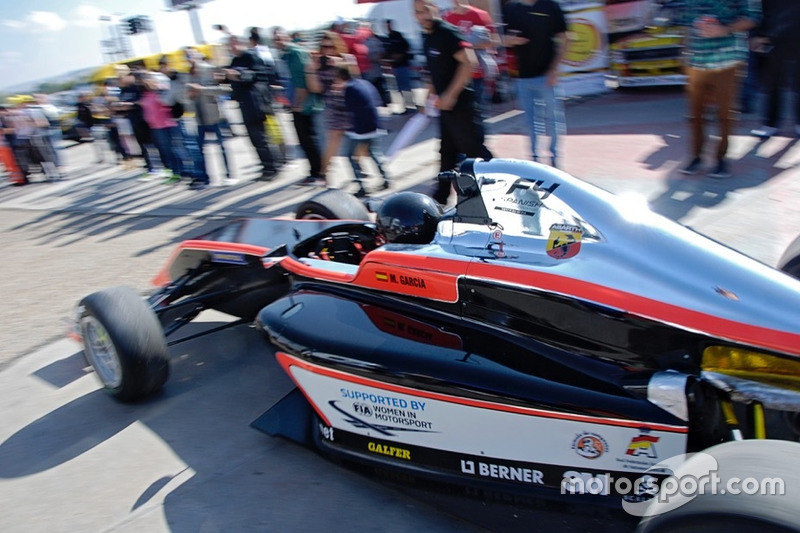 Marta García en la cita de la F4 Española en el Jarama