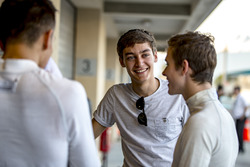George Russell, ART Grand Prix; Callum Ilott, ART Grand Prix