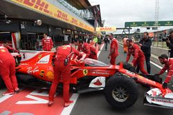 Ferrari SF70H con escudo de la cabina