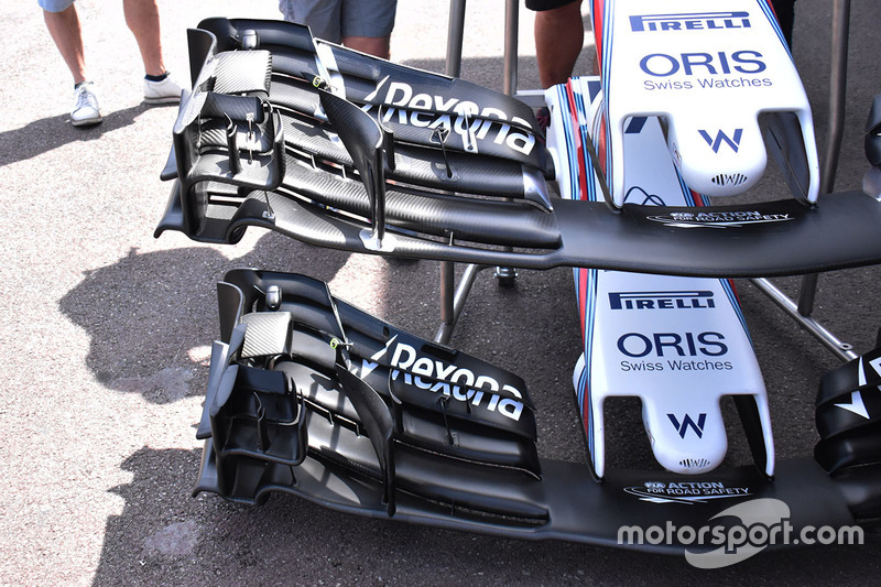Переднее антикрыло Williams FW40