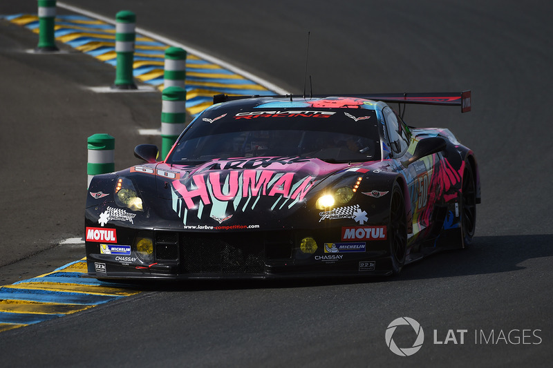 #50 Larbre Competition Corvette C7-Z06: Romain Brandela, Christian Philippon, Fernando Rees