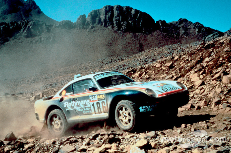 #186 Porsche 959: René Metge, Dominique Lemoyne