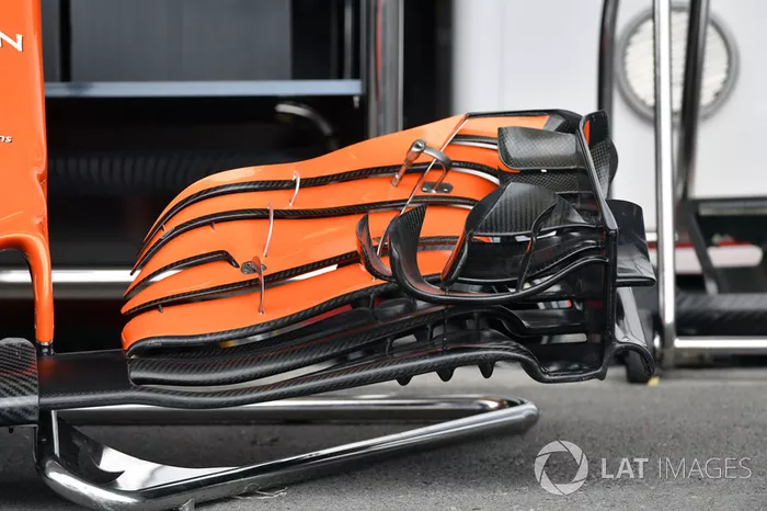 Aileron avant de la McLaren MCL32
