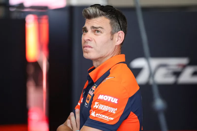 Nicolas Goyon, directeur de l'équipe Red Bull KTM Tech3