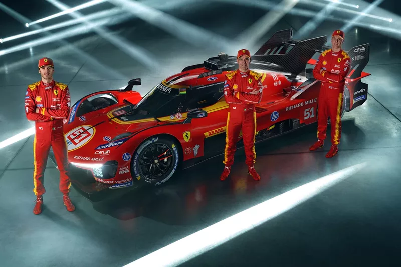 #51 Ferrari AF Corse Ferrari 499P : Alessandro Pier Guidi, James Calado, Antonio Giovinazzi