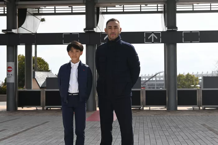 市川團十郎・新之助親子 鈴鹿サーキット訪問