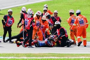 Fabio Quartararo, Yamaha Factory Racing Choque