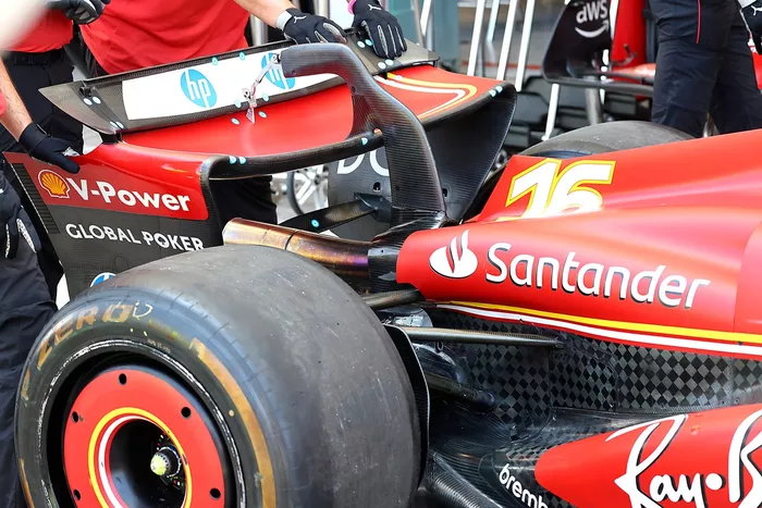 Détail technique de la Ferrari SF-24