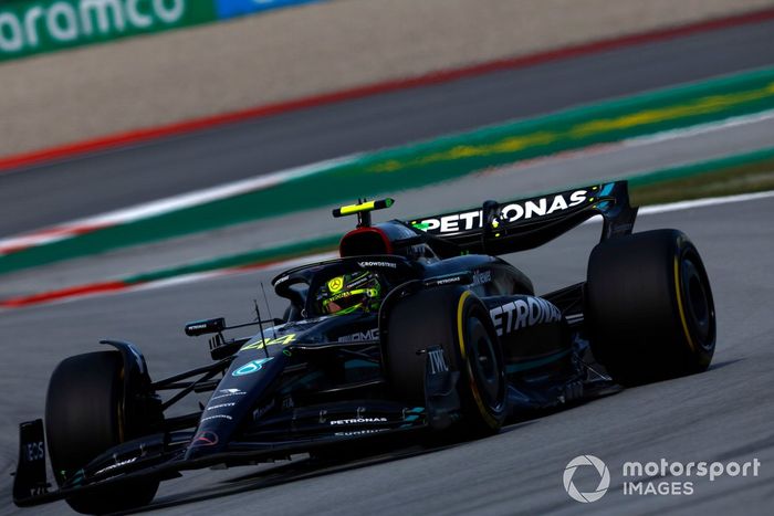 Lewis Hamilton, Mercedes  W14