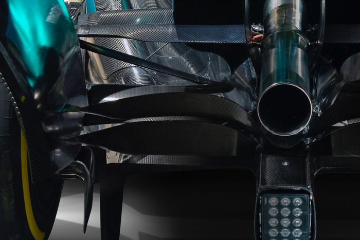 Aston Martin AMR23 detalle