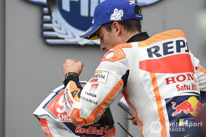 Ganador Marc Márquez, Repsol Honda Team en Parc Ferme
