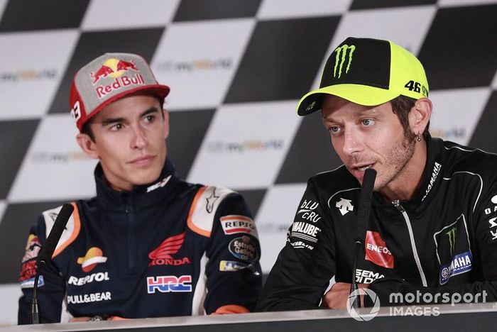 Marc Marquez, Repsol Honda Team, Valentino Rossi, Yamaha Factory Racing