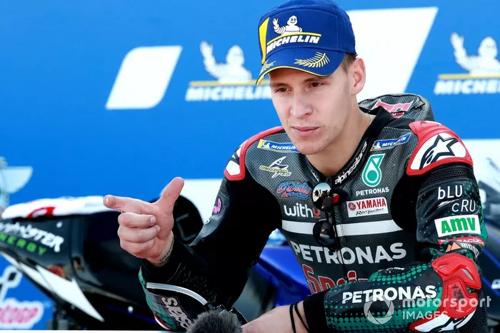 Ganador de la pole Fabio Quartararo, Petronas Yamaha SRT 