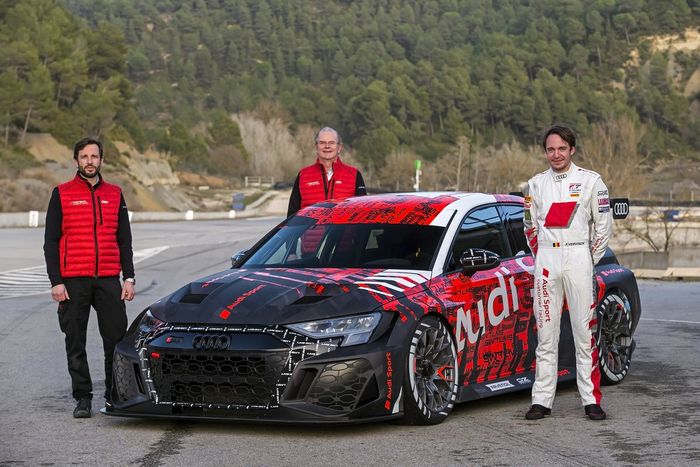 Andrea Milocco, Detlef Schmidt, Frédéric Vervisch, Audi Sport, Audi RS 3 LMS TCR