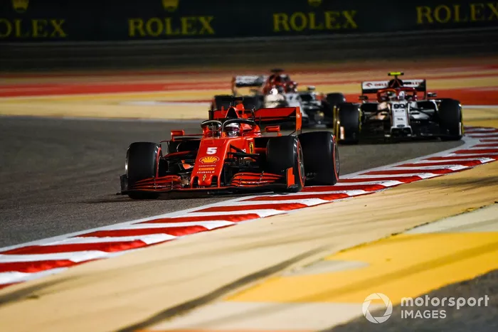 Sebastian Vettel, Ferrari SF1000, Antonio Giovinazzi, Alfa Romeo Racing C39, Kimi Raikkonen, Alfa Romeo Racing C39