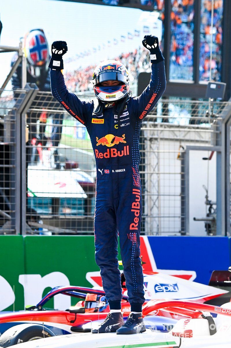 El ganador: Dennis Hauger, Prema Racing