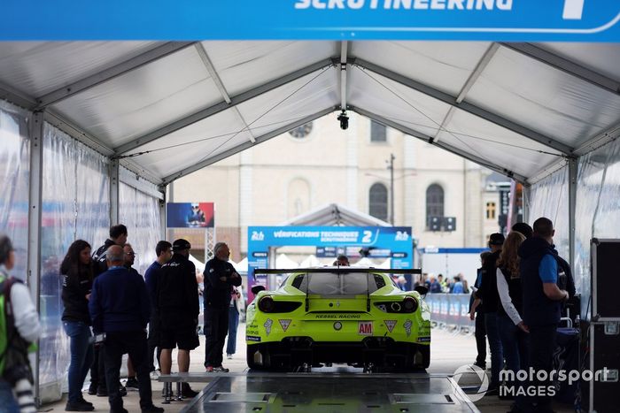 #57 Kessel Racing Ferrari 488 GTE EVO LMGTE Am of Takeshi Kimura, Frederick Schandorff, Mikkel Jensen 