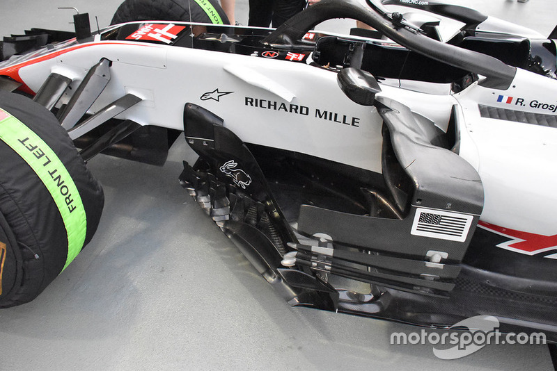 Haas F1 teknik detayı