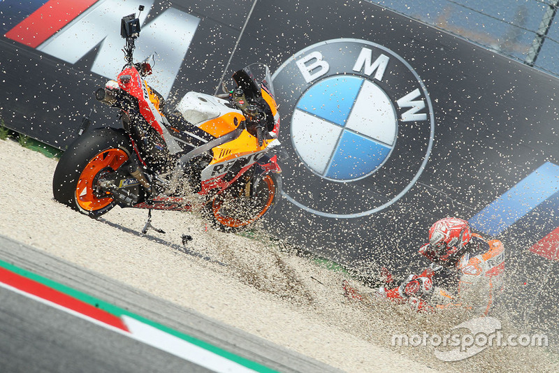 Аварія Марка Маркеса, Repsol Honda Team