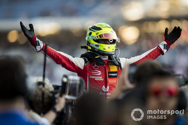 Campeón 2018, Mick Schumacher, PREMA Theodore Racing Dallara F317 - Mercedes-Benz