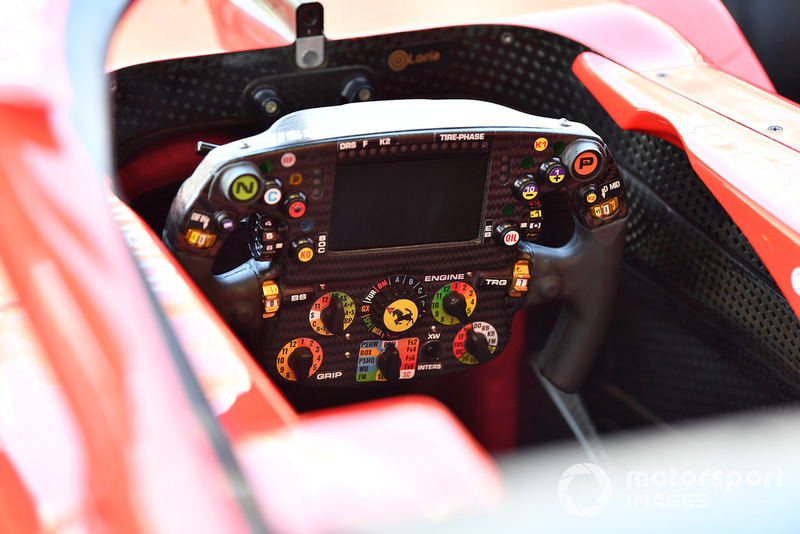 Ferrari SF71H steering wheel