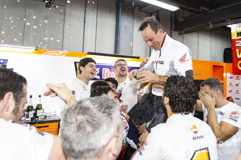 Марк Маркес, Альберто Пуч, керівник команди, Repsol Honda Team