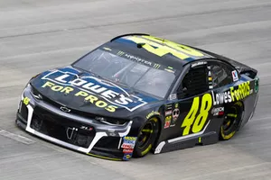 Jimmie Johnson, Hendrick Motorsports, Chevrolet Camaro Lowe's for Pros
