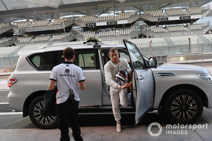 Kimi Raikkonen, Sauber vuelve a los boxes