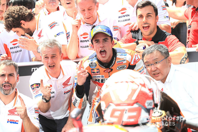 Переможець гонки Марк Маркес, Repsol Honda Team