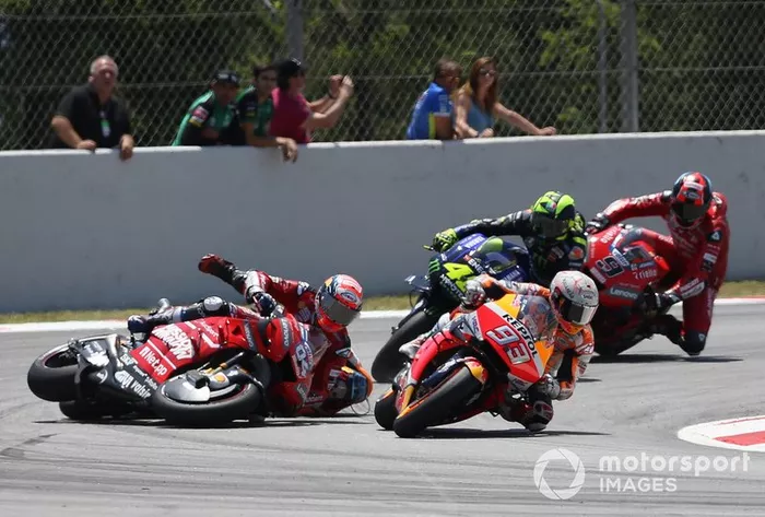 Jorge Lorenzo, Andrea Dovizioso, Marc Márquez, Valentino Rossi, Danilo Petrucci