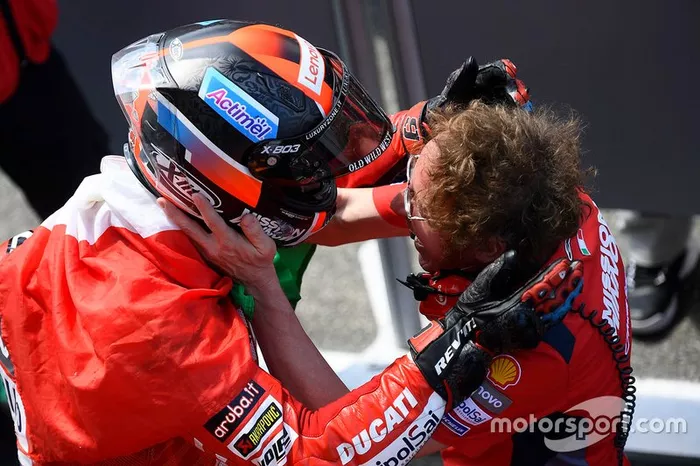 Il vincitore della gara Danilo Petrucci, Ducati Team