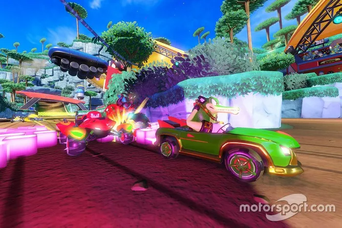 Captura del Team Sonic Racing