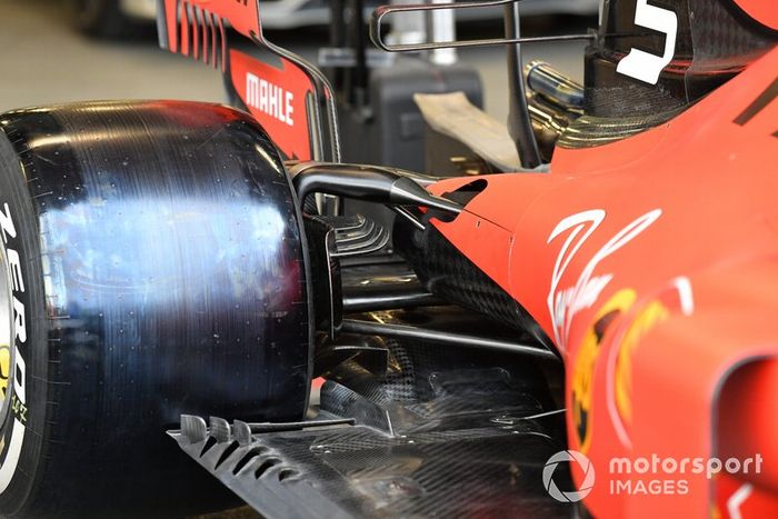 Suelo trasero en Ferrari SF90